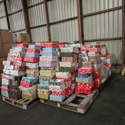 Shoeboxes for the Shoebox Appeal 2025 Children in Distress
