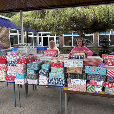 Collection of Shoeboxes, Shoebox Appeal 2025, Children in Distress